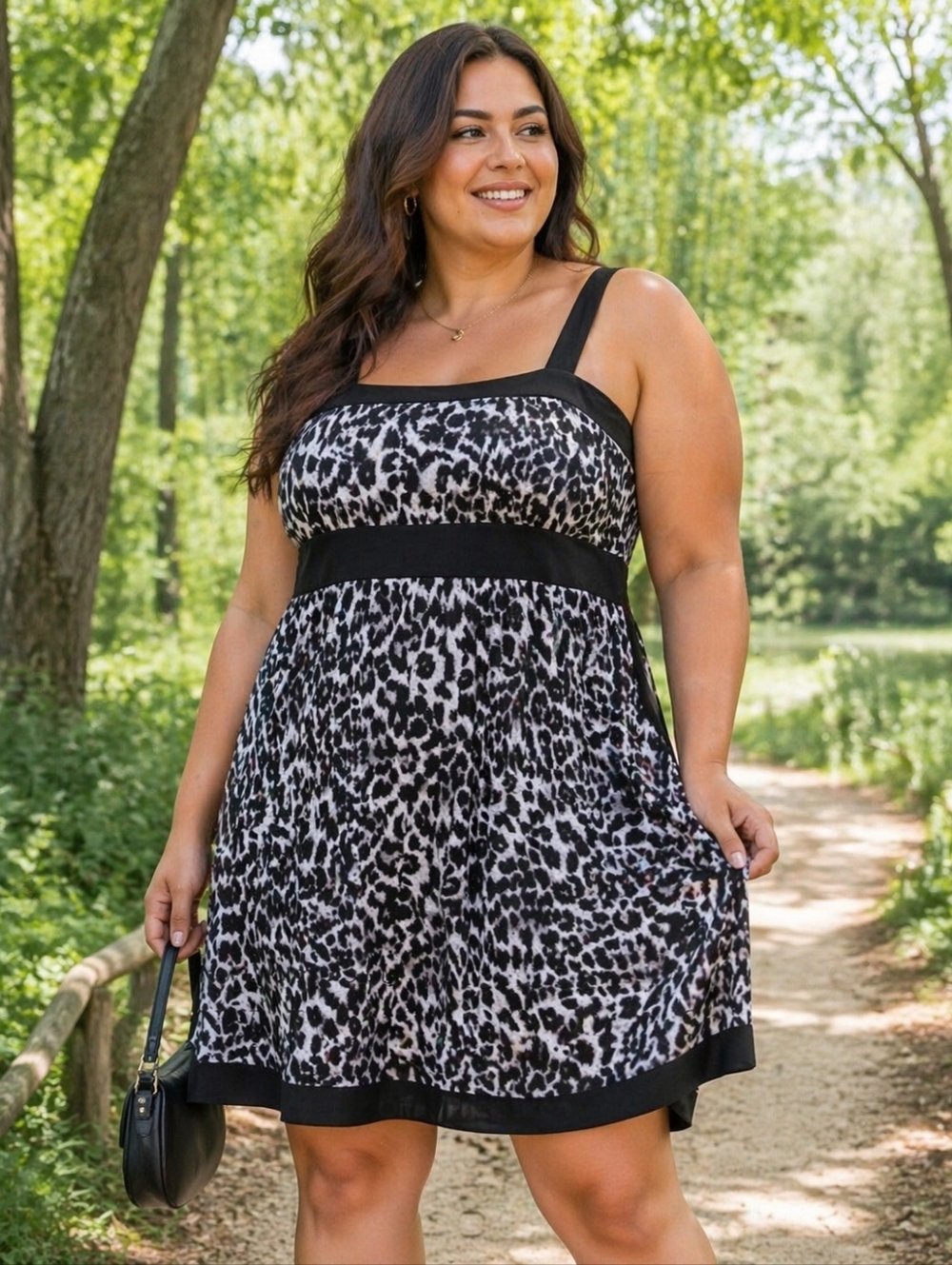 NWD Leopard Print Mini Dress- Size 1X